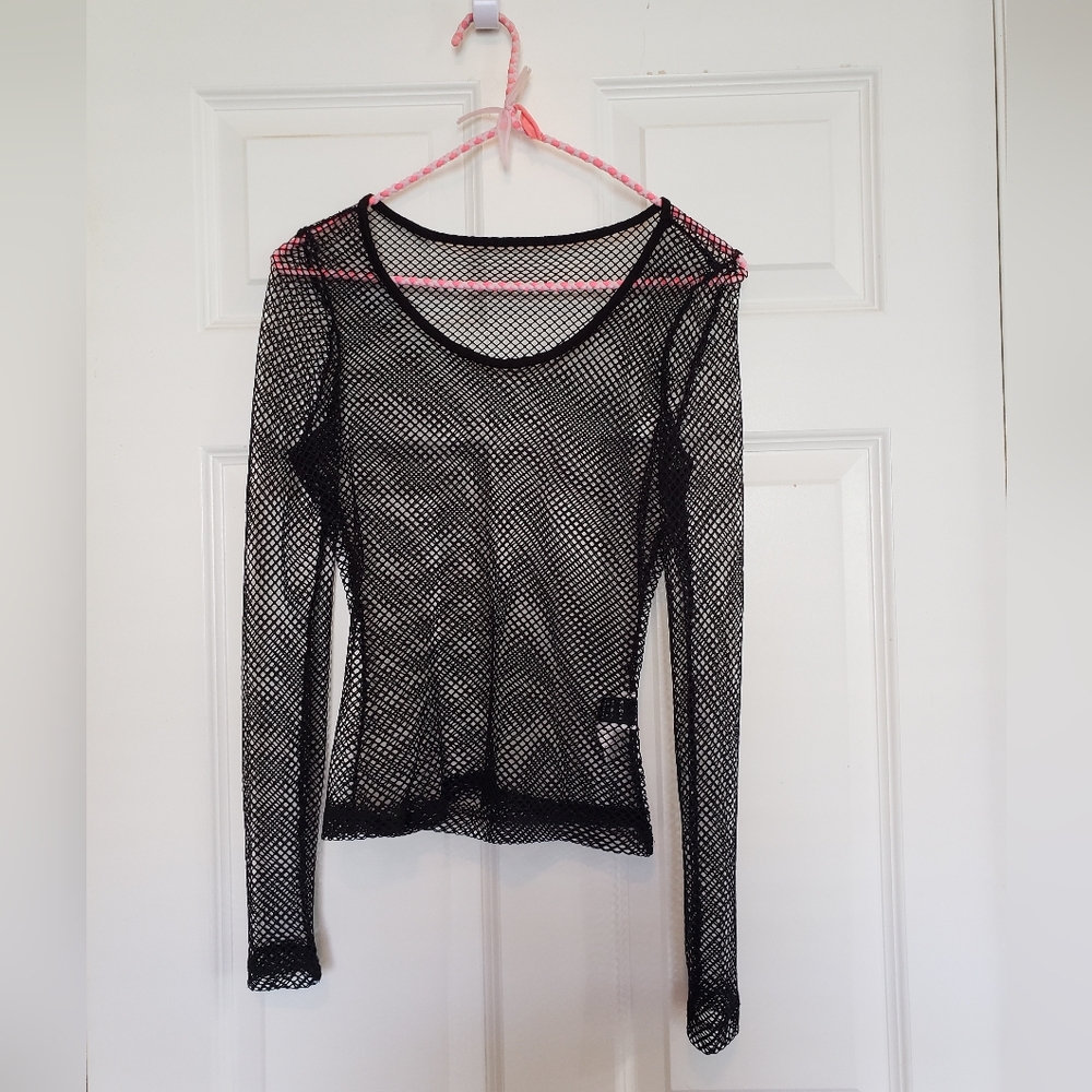 NWOT fishnet top
